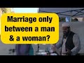 Lesbians Question About Gay Marriage + More