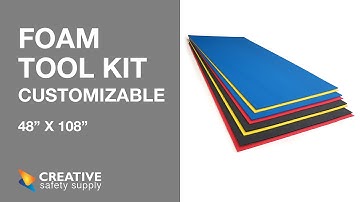 Foam Tool Kits (4ft.x9ft.) Customizable - For Large Projects