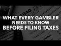 Are gambling losses deductible?