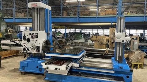 TOS W-100A Table Type Horizontal Boring Mill