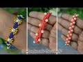 3 Handmade " 15 mins " macramé nylon cord bracelets || DIY