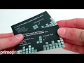 Stamped Foil Business Cards vs. Raised Foil Business Cards | Primoprint