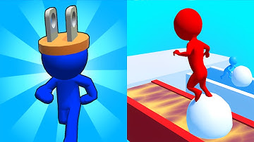 Plug Head  VS Snow Race - All Levels Gameplay Android, ios (Part 149)