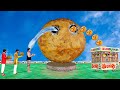 विशाल पानी पूरी   GIANT Pani Puri Hindi Comedy Video हिदी कहानिय Hindi Kahaniya Funny Comedy Stories