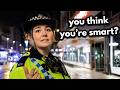 When POWERLESS UK COPS Try Moving Genius Auditor From Public Property