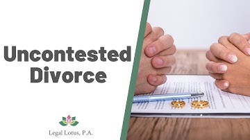 Simplified dissolution of marriage v. uncontested divorce -Legal Lotus, Miami Trial & Family Lawyers