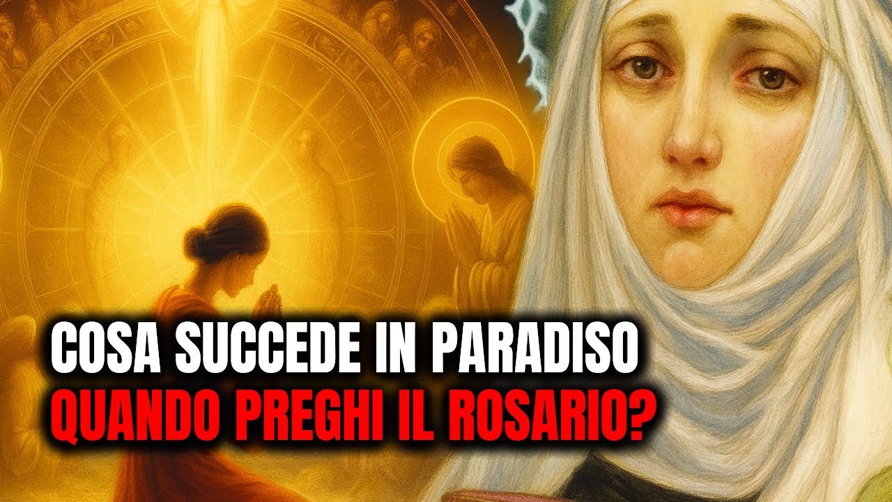 Cosa succede in cielo quando reciti il Rosario? | La visione di Santa Caterina da Siena