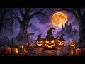 Haunted Halloween Village🎃 Relaxing Halloween Music 👻Spooky Halloween Night Ambience