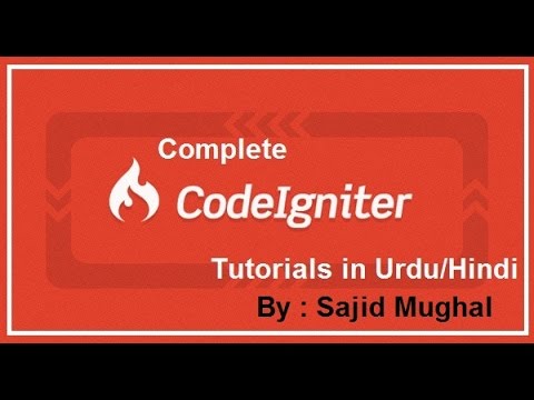 12 Where clause and URL data passing in Codeigniter (Urdu/Hindi)