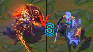 Eternal Aspect Leona VS Battle Academia Leona