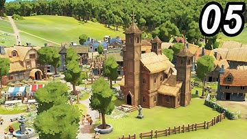 Overhauling The TOWN CENTER in Foundation 1.0 - Medieval Citybuilder Lets Play Part 05