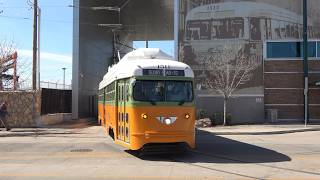 08/02/2026 El Paso PCC Streetcars at Downtown Transit Center | エルパソ ストリートカー PCCカー