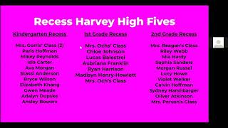 Harvest Ridge Jan 8 Virtual Assembly