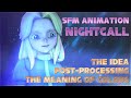 Behind the scenes and post processing of Nightcall | Sonic SFM Animation