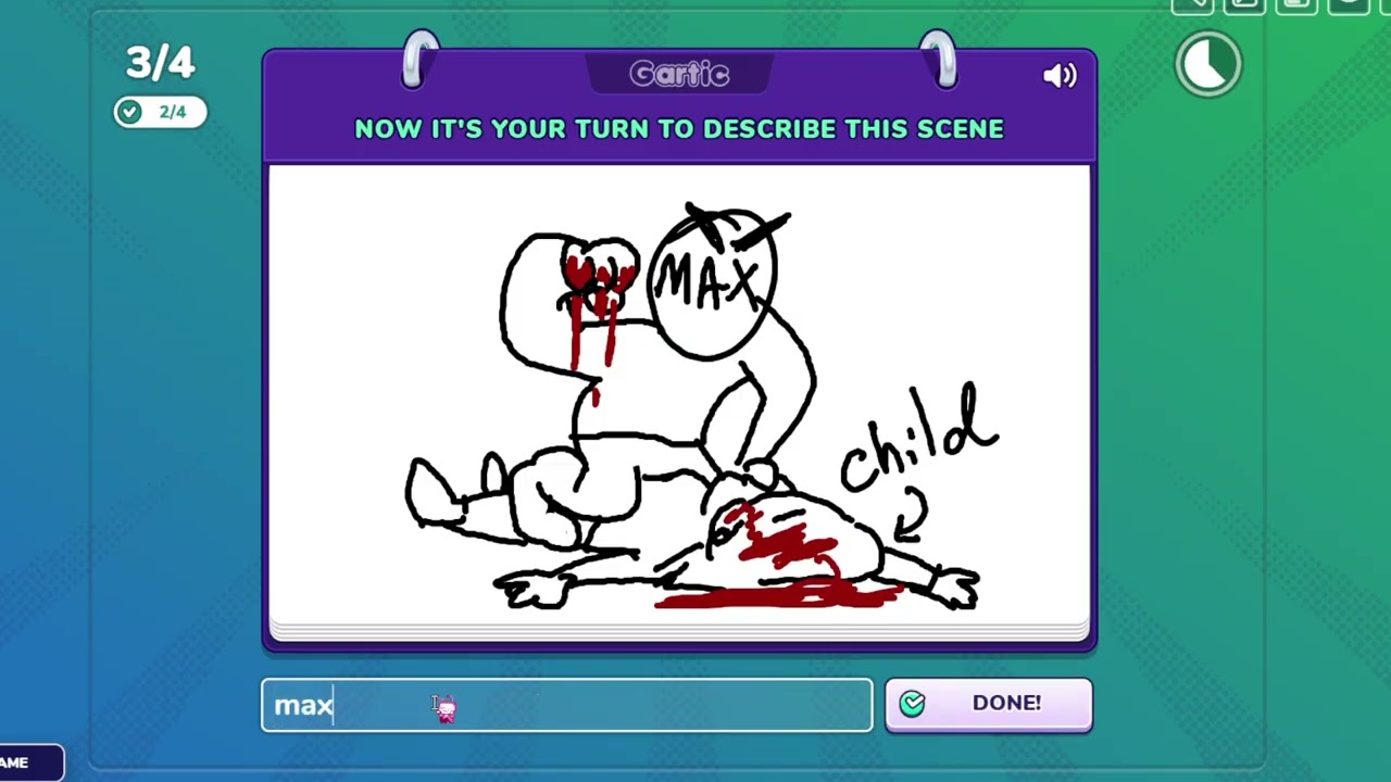 Maxiify and friends (plus chat) play Gartic Phone and Jackbox! [VOD]