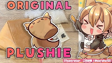 【Plushie Making】Making my mascot COYOPOTATO plushie! DIY【#Coyote / #KemoV】