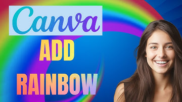 How To Add Gradient To Text in Canva - Rainbow Effect
