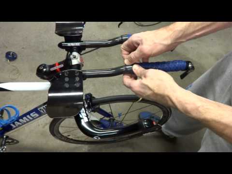How To Wrap Triatlon aerobars & Basebar Handles