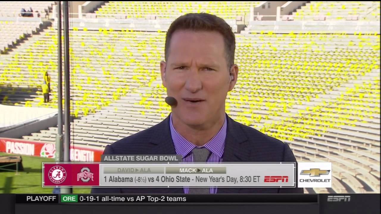 2014 Ohio State vs Alabama ESPN Gameday Predictions