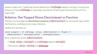 Using TypeScript Tagged Unions for Precise Function Parameter Typing