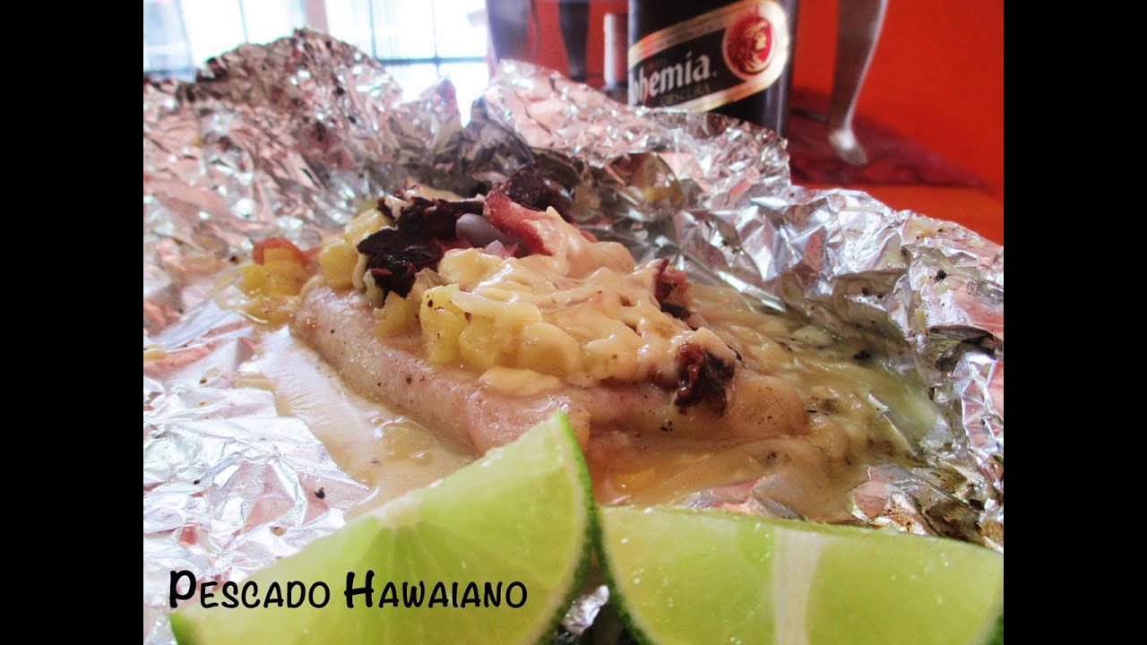 Pescado Empapelado Hawaiano - YouTube