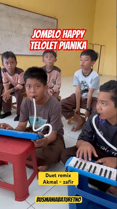 Telolet Pianika Jomblo Happy - Duet Remix #bus #busmania #basuri #pianika