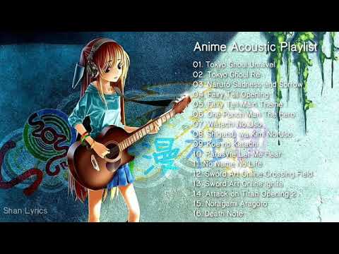 Best of Anime Acoustic Guitar Cover Anime Guitar Part1 2020 - YouTube