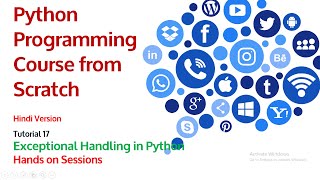#17 Exceptional Handling in Hindi Python Tutorial