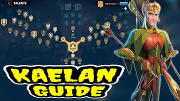 call of dragons - KAELAN TALENT TREE GUIDE | artifacts pairings & warpets 