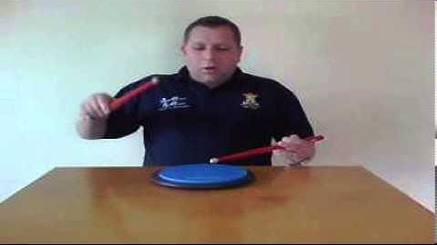 Drum Lessons Level 1 - paradiddle accent on 1st stroke