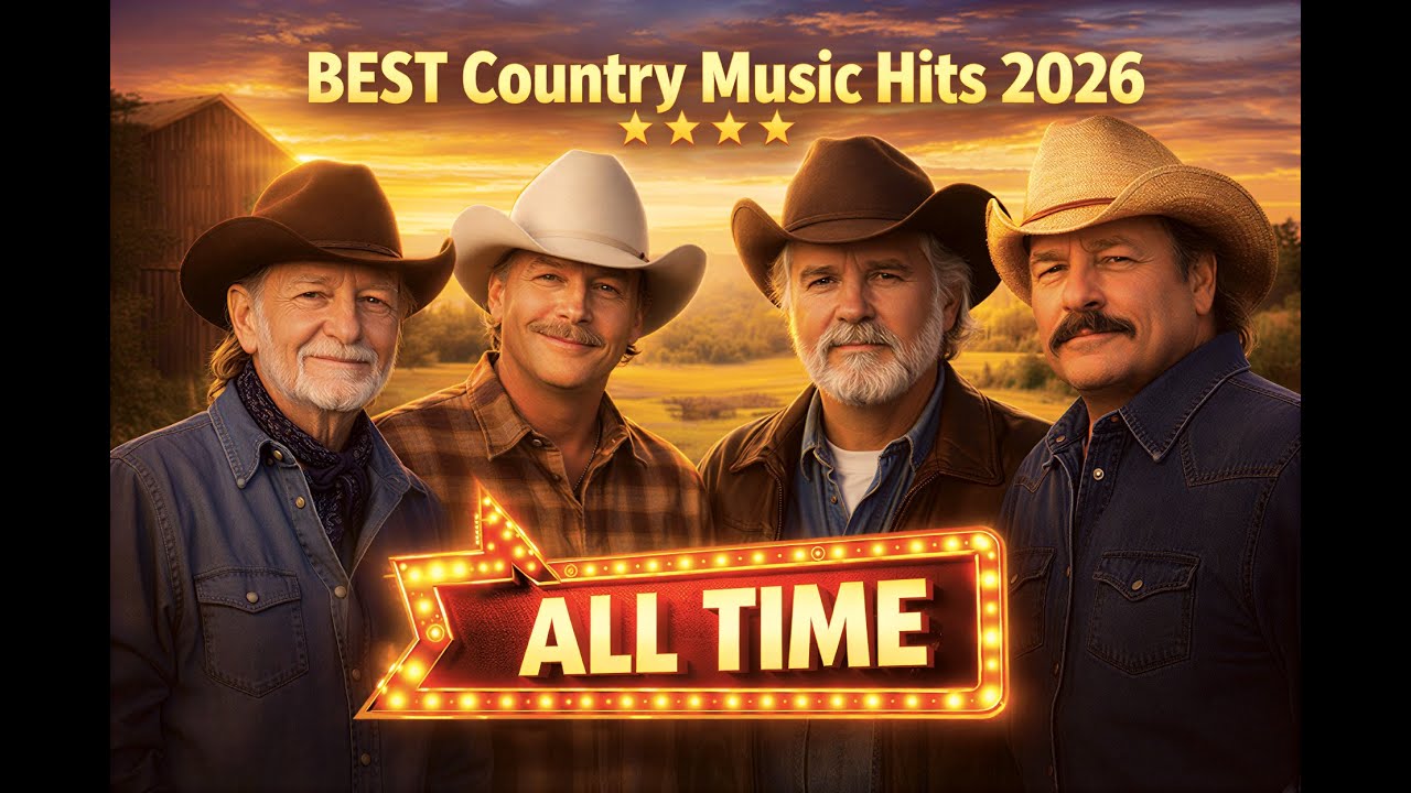BEST Country Music Hits of 2026 Now 🎶 Alan Jackson, Kenny Rogers, Dolly Parton, Willie Nelson