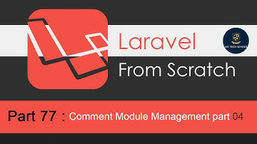 Laravel Tutorials From Scratch [Part  77] - Comment Module Management Part 04.
