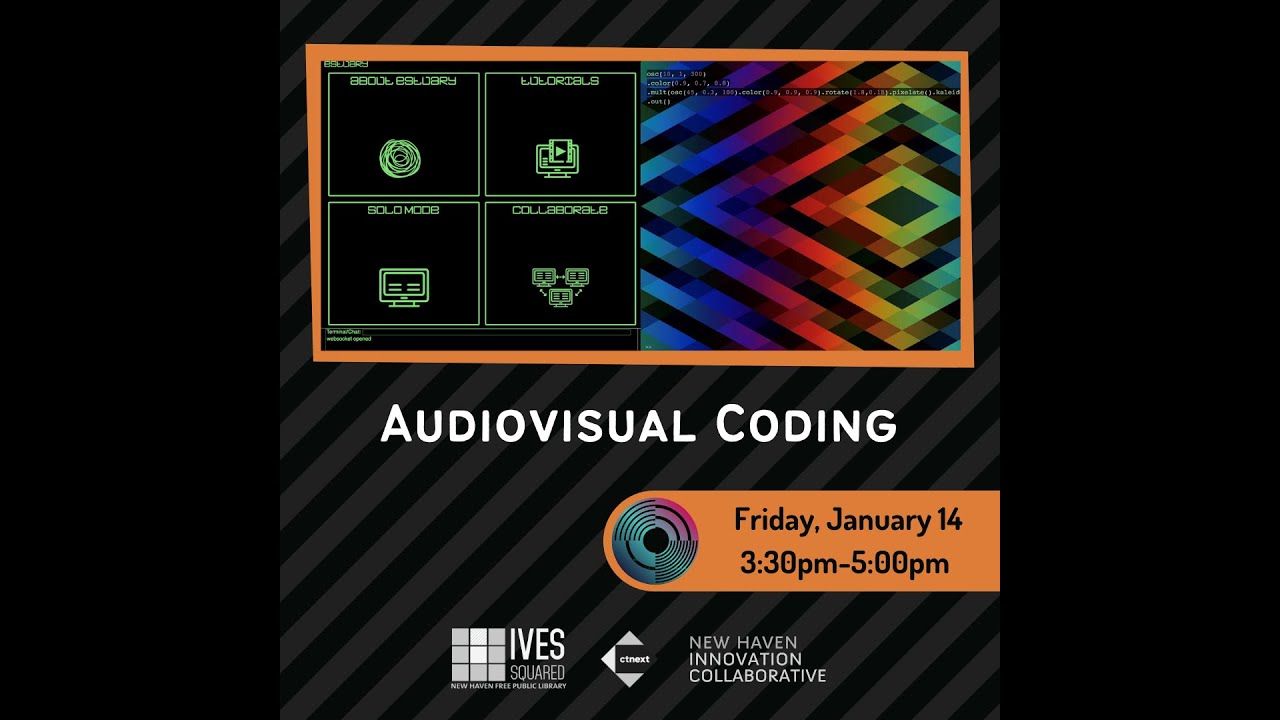 Audio Visual Coding 1 14 22 - YouTube