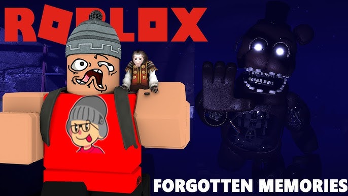 ESPECIAL ROBLOX X FNAF: Forgoten memories ZERANDO NO MODO MAIS DIFÍCIL 