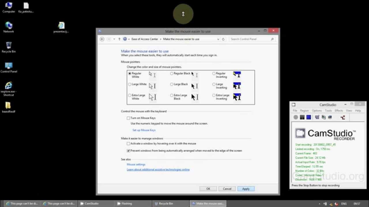 Windows auto arrange feature YouTube