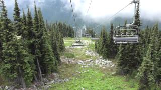 7th Heaven Gondola Whistler - Going Down - 4K