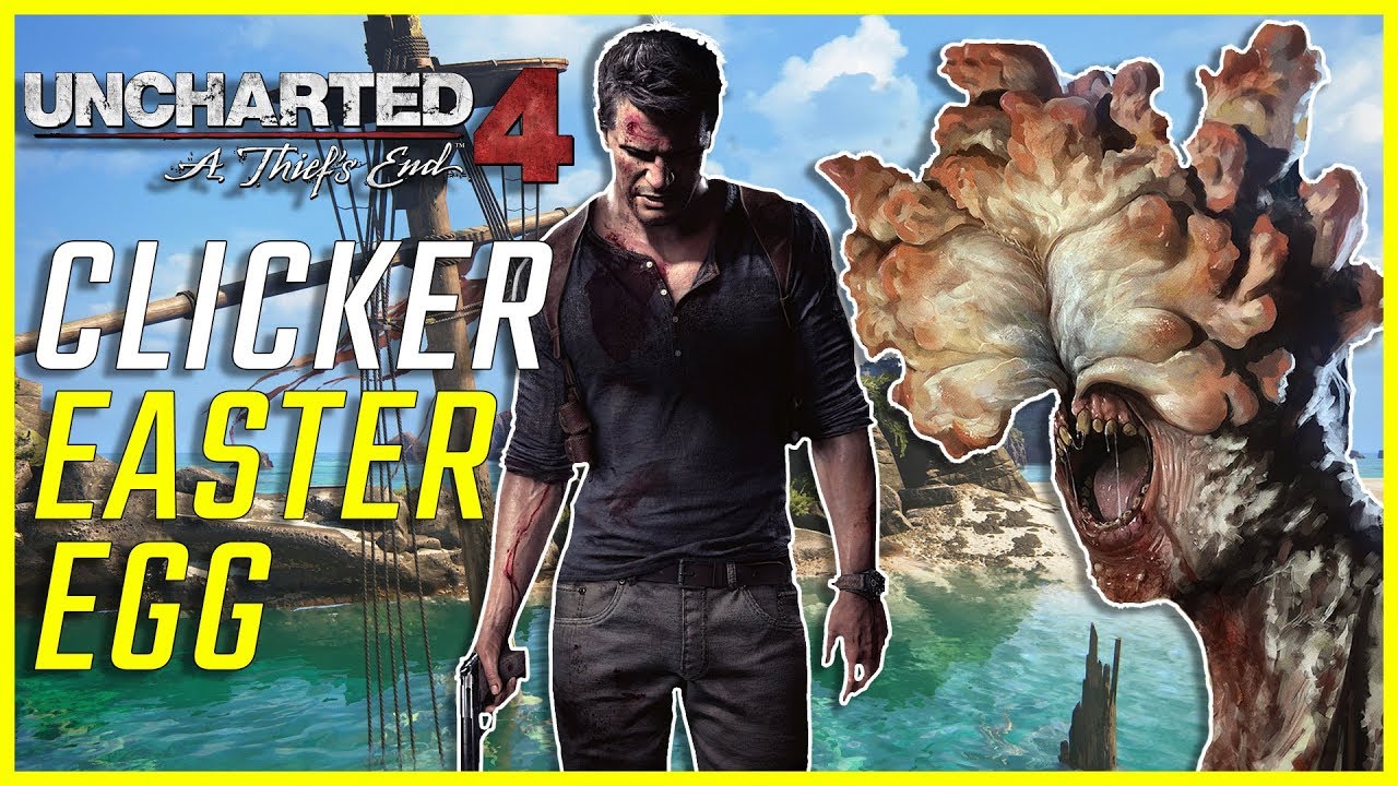 Uncharted 4 Clicker Easter Egg | The Last of Us Easter Eggs - YouTube
