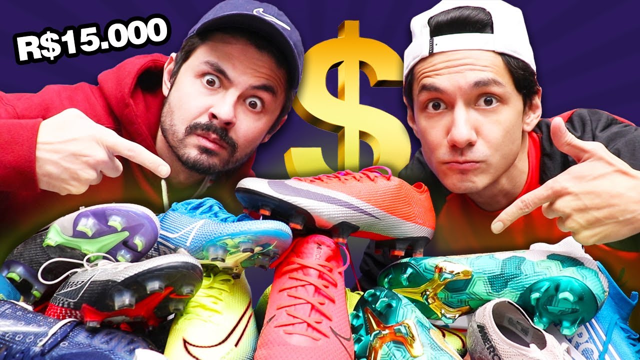 TODAS as minhas MERCURIAIS  👟 *MAIS DE 15K EM CHUTEIRAS*