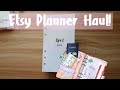 ETSY PLANNER HAUL | PERSONAL PLANNER INSERTS