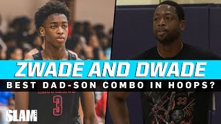 Dwyane \& Zaire Wade are TOO SMOOTH! Who's Your Favorite Father-Son Duo?!