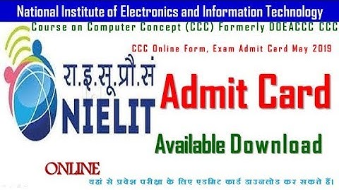 CCC RESULT फरवरी 2019 CCC FEB MAY JUNE 2019 RESULT HAS DECLARED