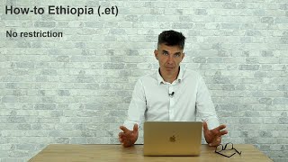 Como registar um nome de domínio em Etiópia (.biz.et) - tutorial do YouTube da Domgate