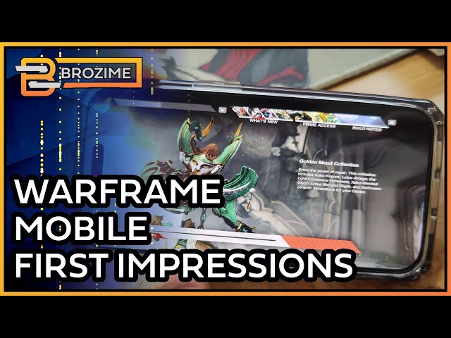 Warframe Mobile Beta: First Impressions & Performance Review