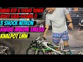 Ninja rtp x tekno tuner makin menggila riset nya  pasang 3 shock nitron baru  tmx 38  knalpot lmn