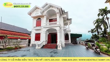 Mẫu nhà 2 tầng tuyệt đẹp | Thiết kế và thi công trọn gói bởi Kiến Trúc Tân Mỹ