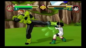Dragon Ball Z Budokai 2 Original PS2 Version Android #16 Vs Videl