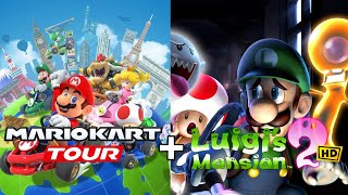 Mario Kart Tour - Luigi Mansion 2 Spooks Out In Tour - Character Costumes