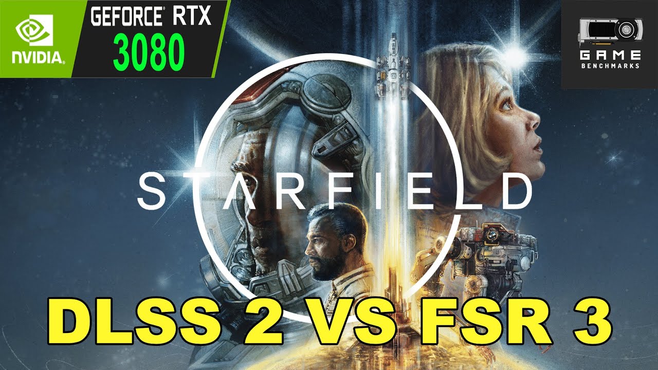 RTX 3080 | Starfield DLSS 2 VS FSR 3 Performance Review - YouTube
