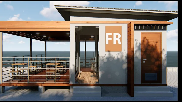 Waterfront Coffee Shop | Lumion Animation | 3D Animation