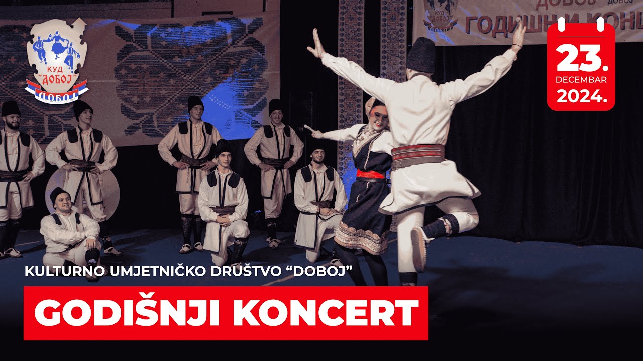 KUD Doboj Godišnji koncert – Prvo veče | 23.12.2024.